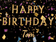 Happy Birthday Tom GIF