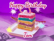 Happy Birthday Tom GIF