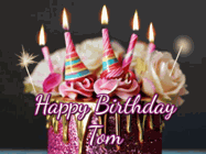 Happy Birthday Tom GIF