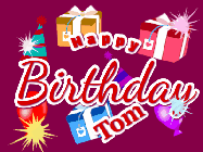 Happy Birthday Tom GIF