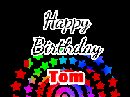 Happy Birthday Tom GIF