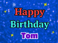 Happy Birthday Tom GIF