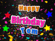Happy Birthday Tom GIF