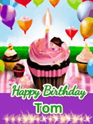 Happy Birthday Tom GIF