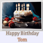 Happy Birthday Tom GIF