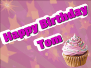 Happy Birthday Tom GIF