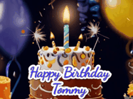 Happy Birthday Tommy GIF