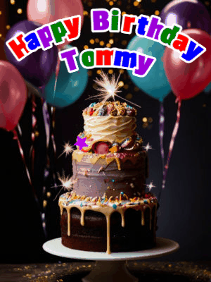 Happy Birthday Tommy GIF 26