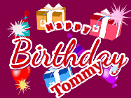 Happy Birthday Tommy GIF