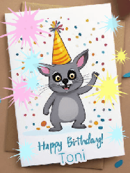 Happy Birthday Toni GIF