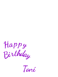 Happy Birthday Toni GIF