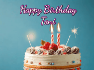 Happy Birthday Toni GIF