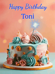 Happy Birthday Toni GIF