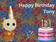 Happy Birthday Tony GIF