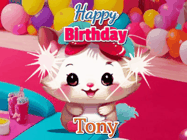 Happy Birthday Tony GIF