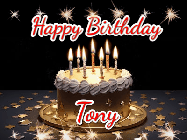 Happy Birthday Tony GIF