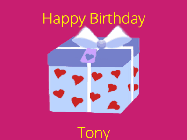 Happy Birthday Tony GIF