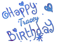 Happy Birthday Tracey GIF