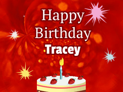 Happy Birthday Tracey 14 