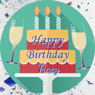 Happy Birthday Tracy GIF