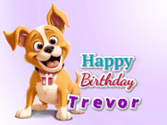Happy Birthday Trevor GIF
