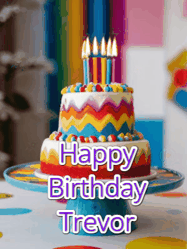 Happy Birthday Trevor GIF