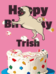 Happy Birthday Trish GIF
