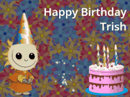 Happy Birthday Trish GIF