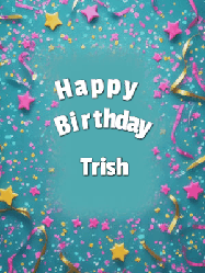 Happy Birthday Trish GIF