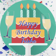 Happy Birthday Trisha GIF