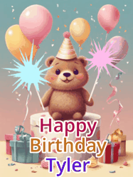 Happy Birthday Tyler GIF