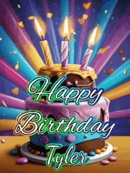 Happy Birthday Tyler GIF