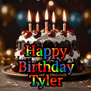 Happy Birthday Tyler GIF