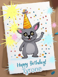 Happy Birthday Tyrone GIF