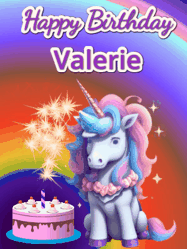 Happy Birthday Valerie GIF