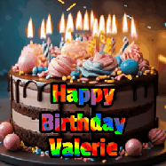 Happy Birthday Valerie GIF