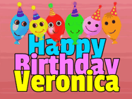 Happy Birthday Veronica GIF