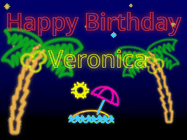 Happy Birthday Veronica GIF