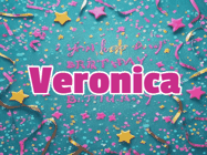 Happy Birthday Veronica GIF