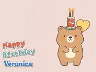 Happy Birthday Veronica GIF