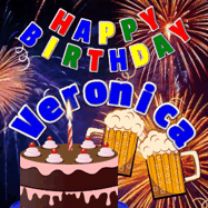 Happy Birthday Veronica GIF