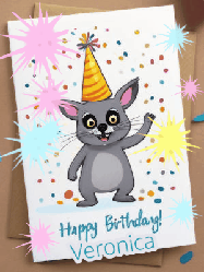 Happy Birthday Veronica GIF