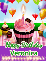 Happy Birthday Veronica GIF
