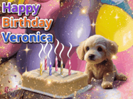 Happy Birthday Veronica GIF