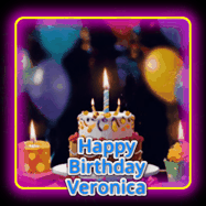 Happy Birthday Veronica GIF