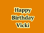 Happy Birthday Vicki GIF