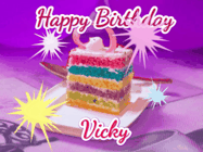 Happy Birthday Vicky GIF