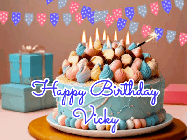 Happy Birthday Vicky GIF
