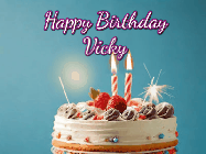 Happy Birthday Vicky GIF