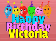 Happy Birthday Victoria GIF